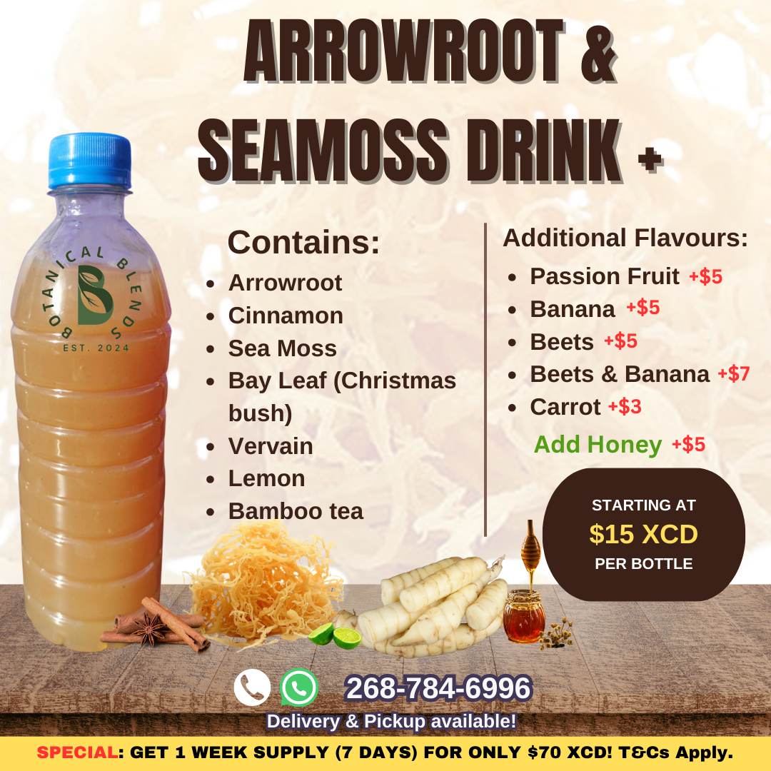 Arrowroot & Seamoss Drink +_1