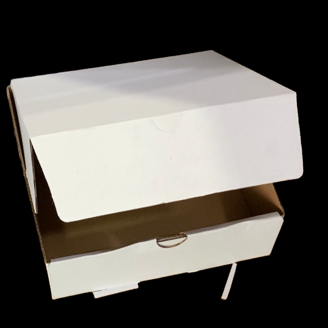 CATERING PLATTER BOXES - 8” x 8” x 3.5” / WHITE_2