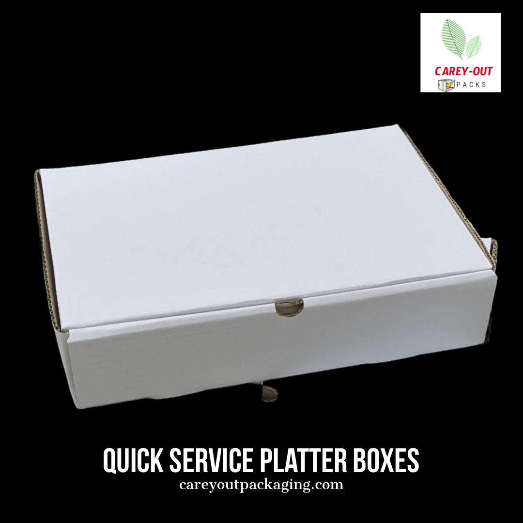 CATERING PLATTER BOXES - 15.5” x 11” x 4” / WHITE_9