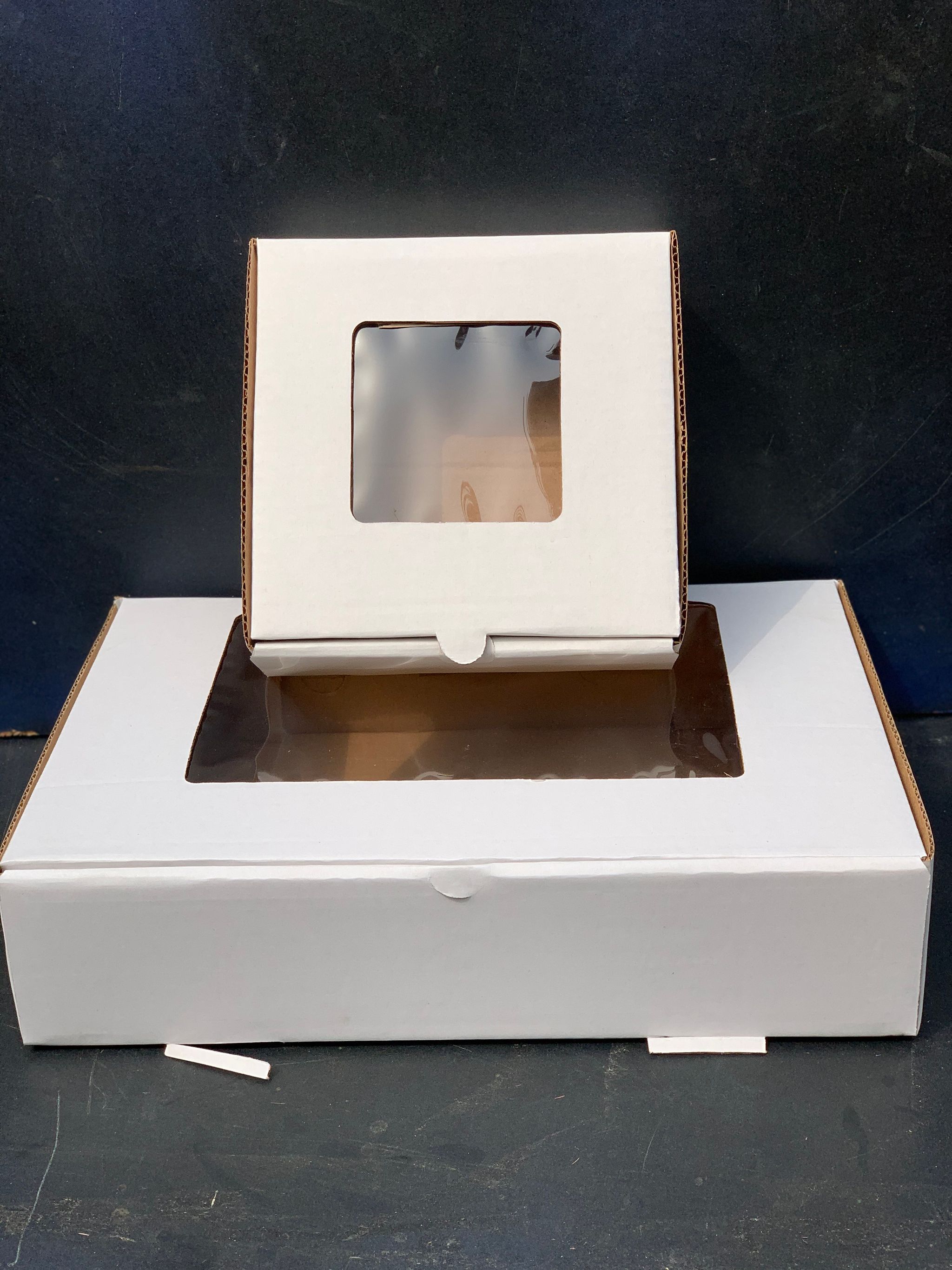 CATERING PLATTER BOXES - 15.5” x 11” x 4” / WHITE_0