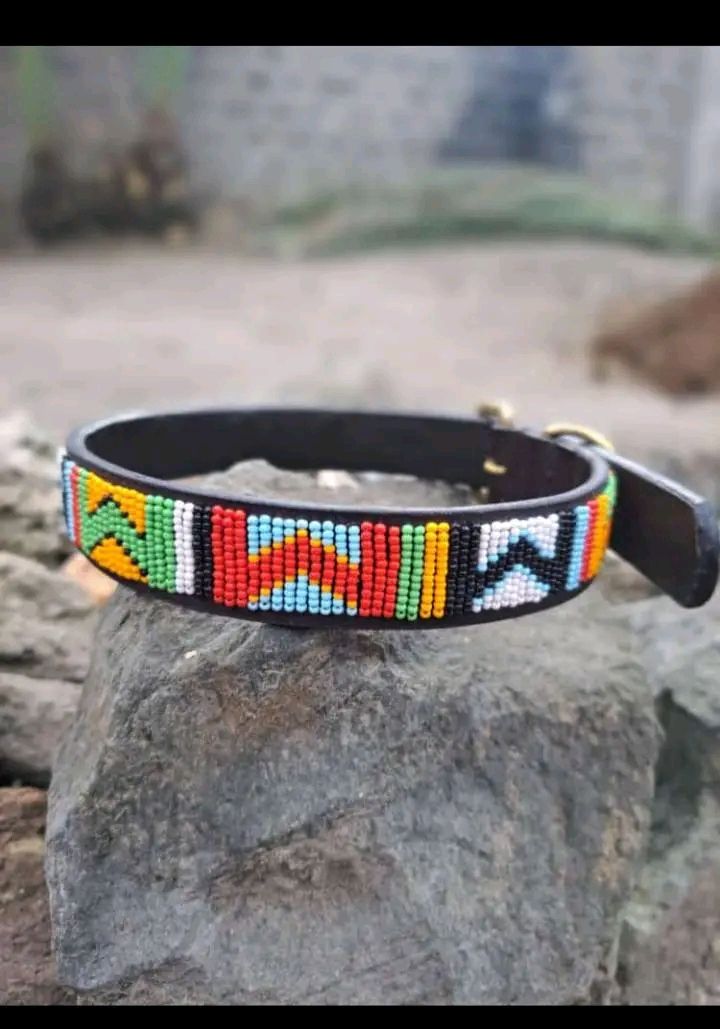 Leather beaded belts _0