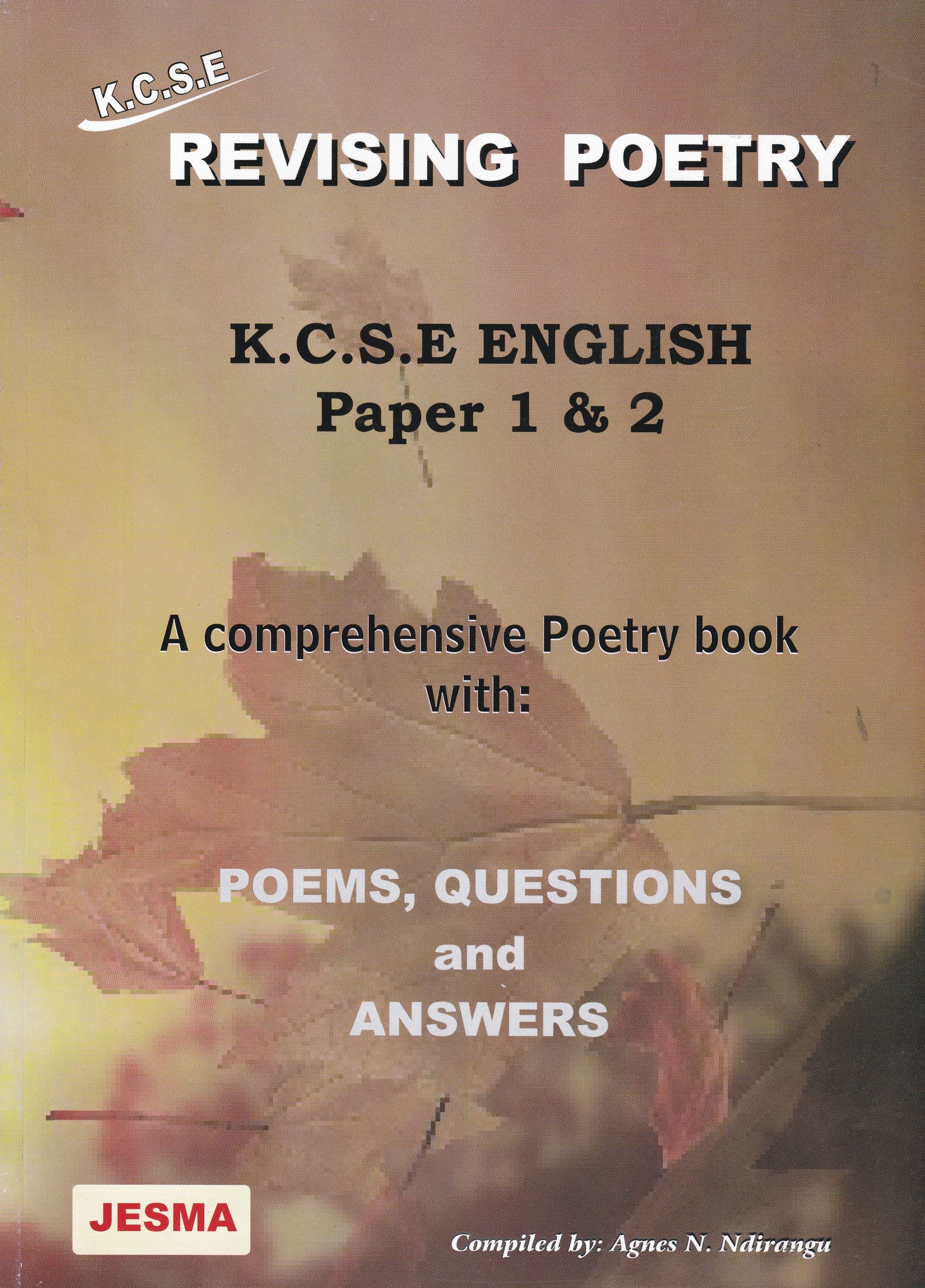 KCSE Revising Poetry – Paper 1 & 2  _0