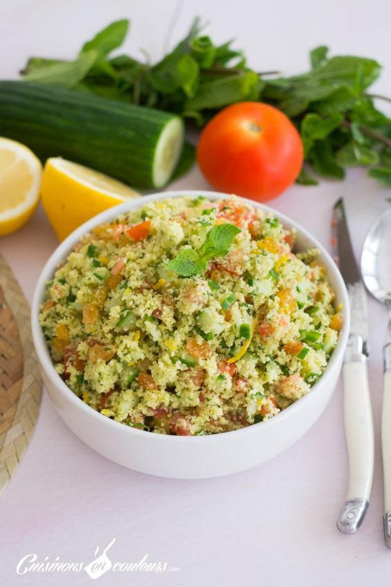 Smoked salmon taboule_0