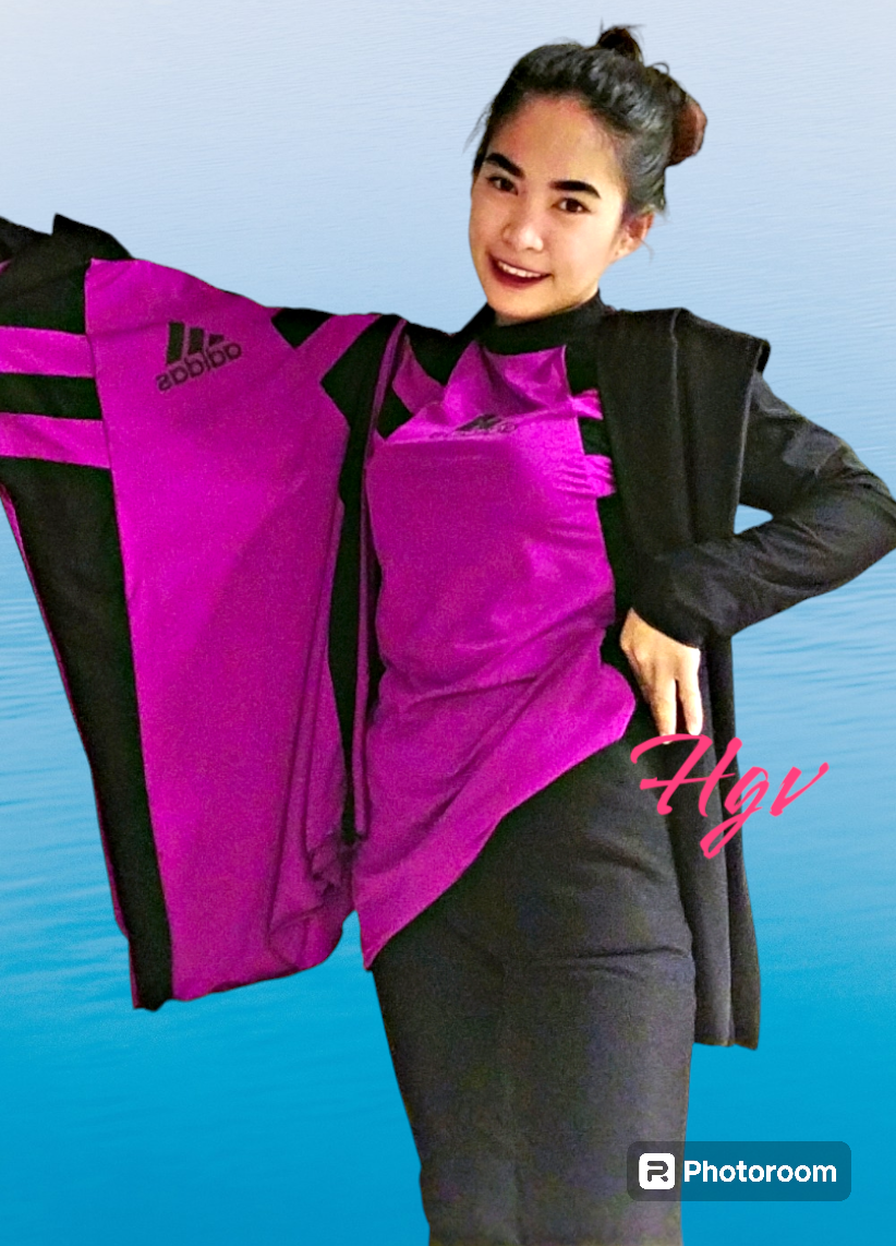 Long Sleeve Swimming Suit _2