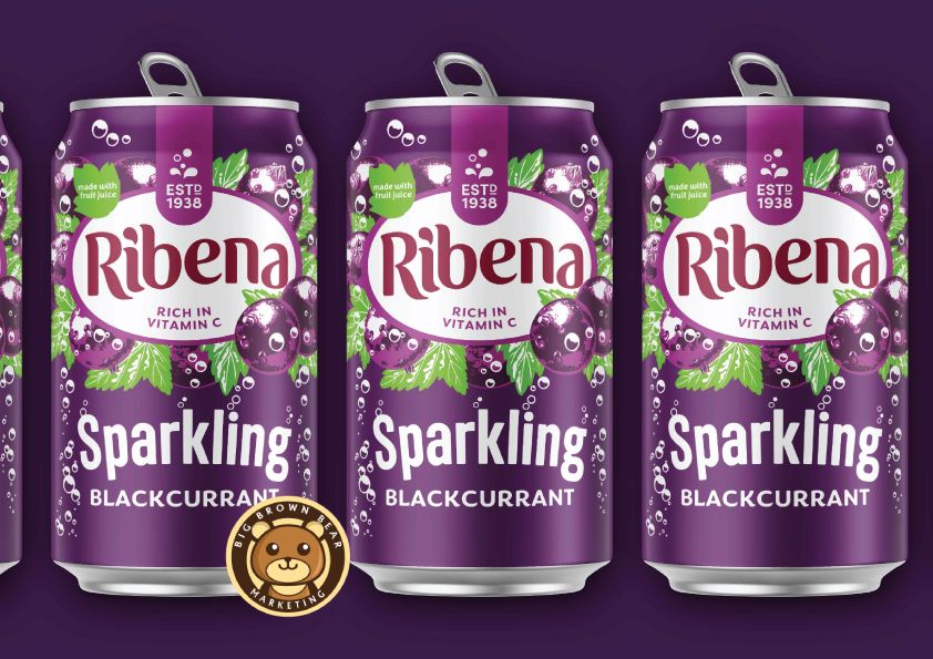 Ribena Sparkling Blackcurrant Drink _0