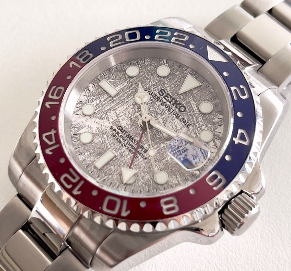 Meteorite Pepsi 4-Hand GMT _5