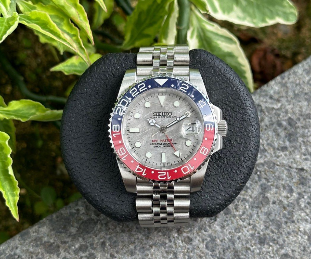 Meteorite Pepsi 4-Hand GMT _3