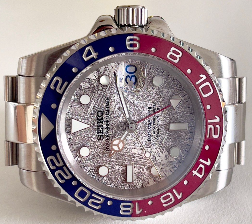 Meteorite Pepsi 4-Hand GMT _6