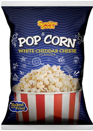 Sunshine snacks popcorn cheddar cheese 35g_0