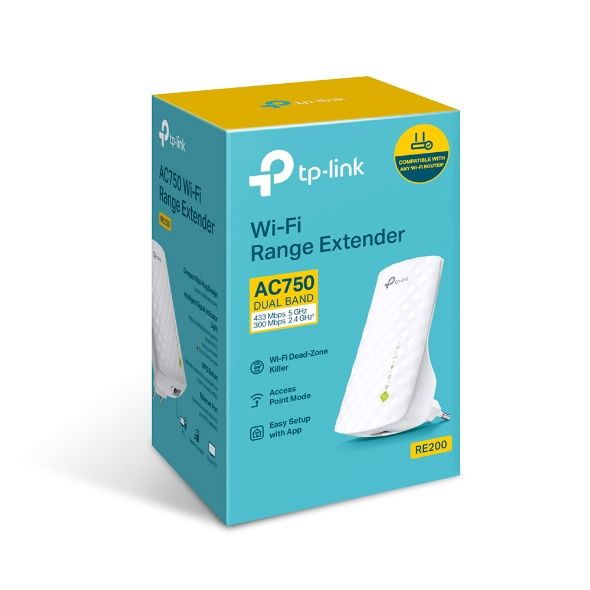 RE200 AC750 Mesh Wi-Fi Range Extender_0