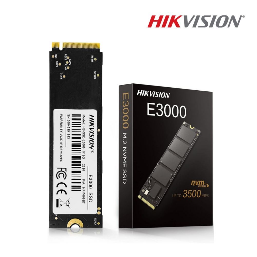 HIKVISION E3000 512GB Internal NVMe PCIe M.2 SSD_0