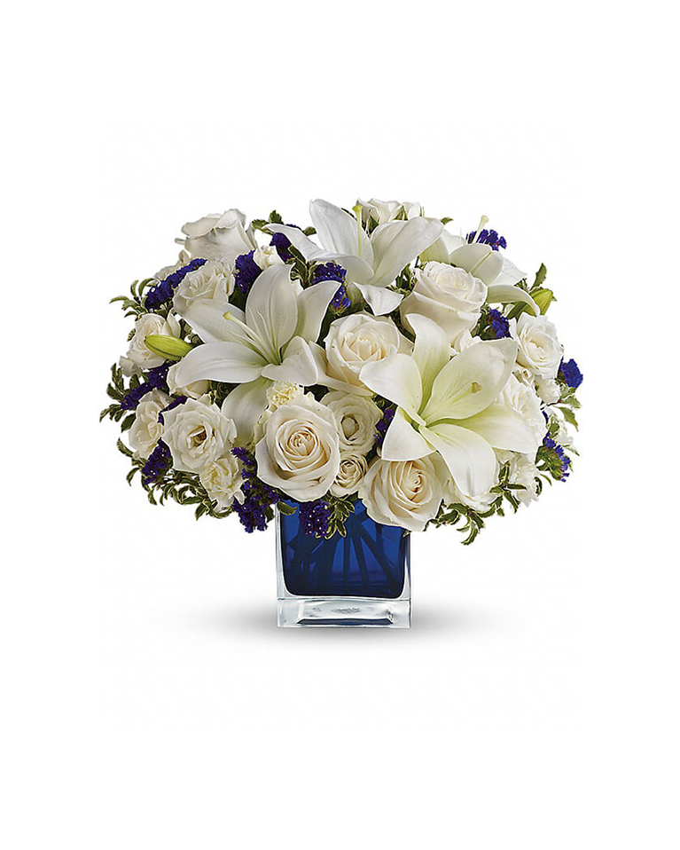 Serene Azure Bouquet_0
