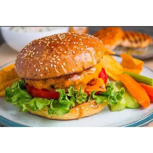 Chicken & Cheese burger_0