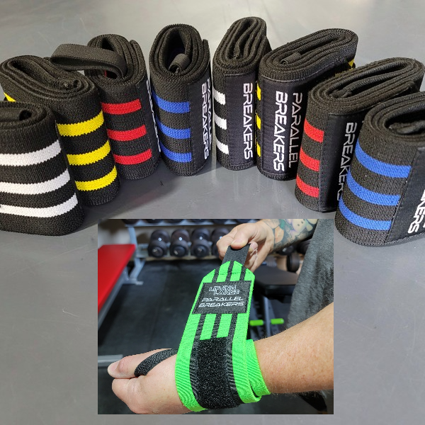 PARALLEL BREAKER'S WRIST WRAPS WHITE 24_0