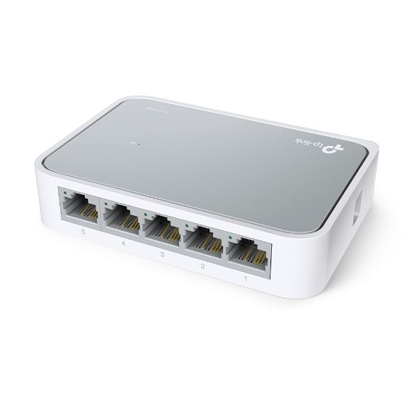  TP-Link 5 Port 10/100M Mini Desktop Switch TL-SF1005D _1