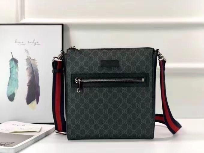 GUCCI GG Supreme coated canvas messenger bag_1