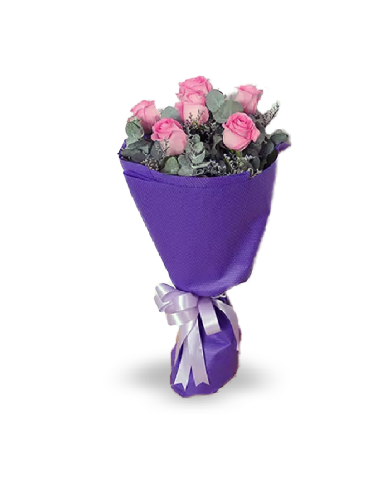 Mauve Bliss Rose Bouquet_0