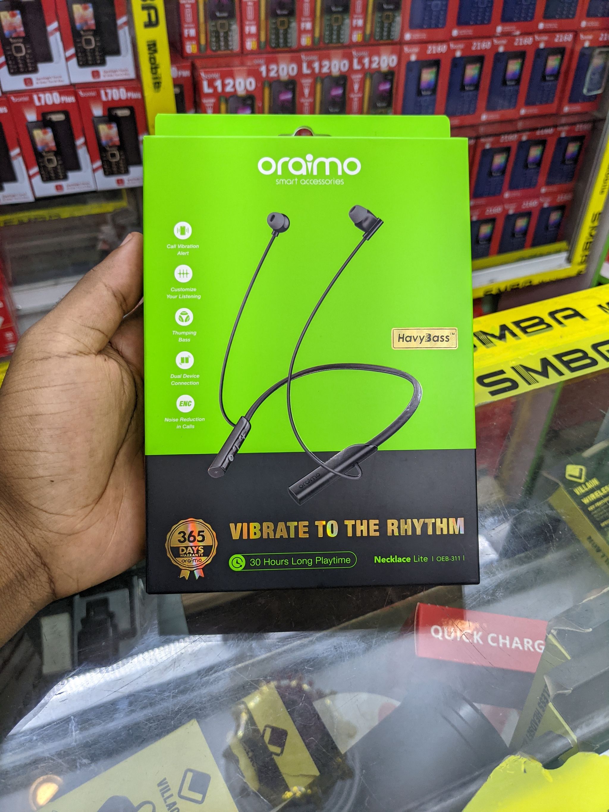 Oraimo Necklace lite avec vibreur OEB-311_1