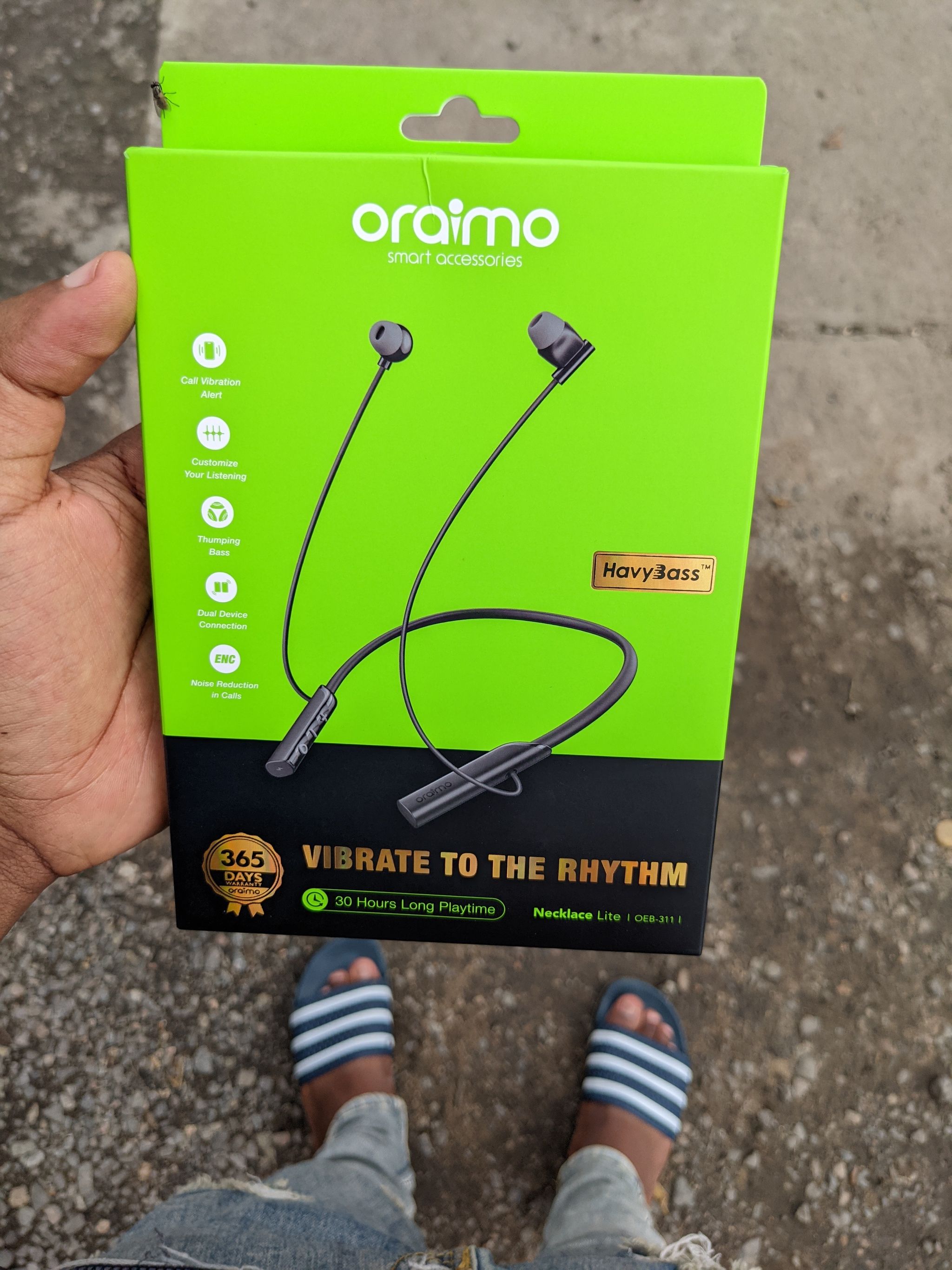 Oraimo Necklace lite avec vibreur OEB-311_0