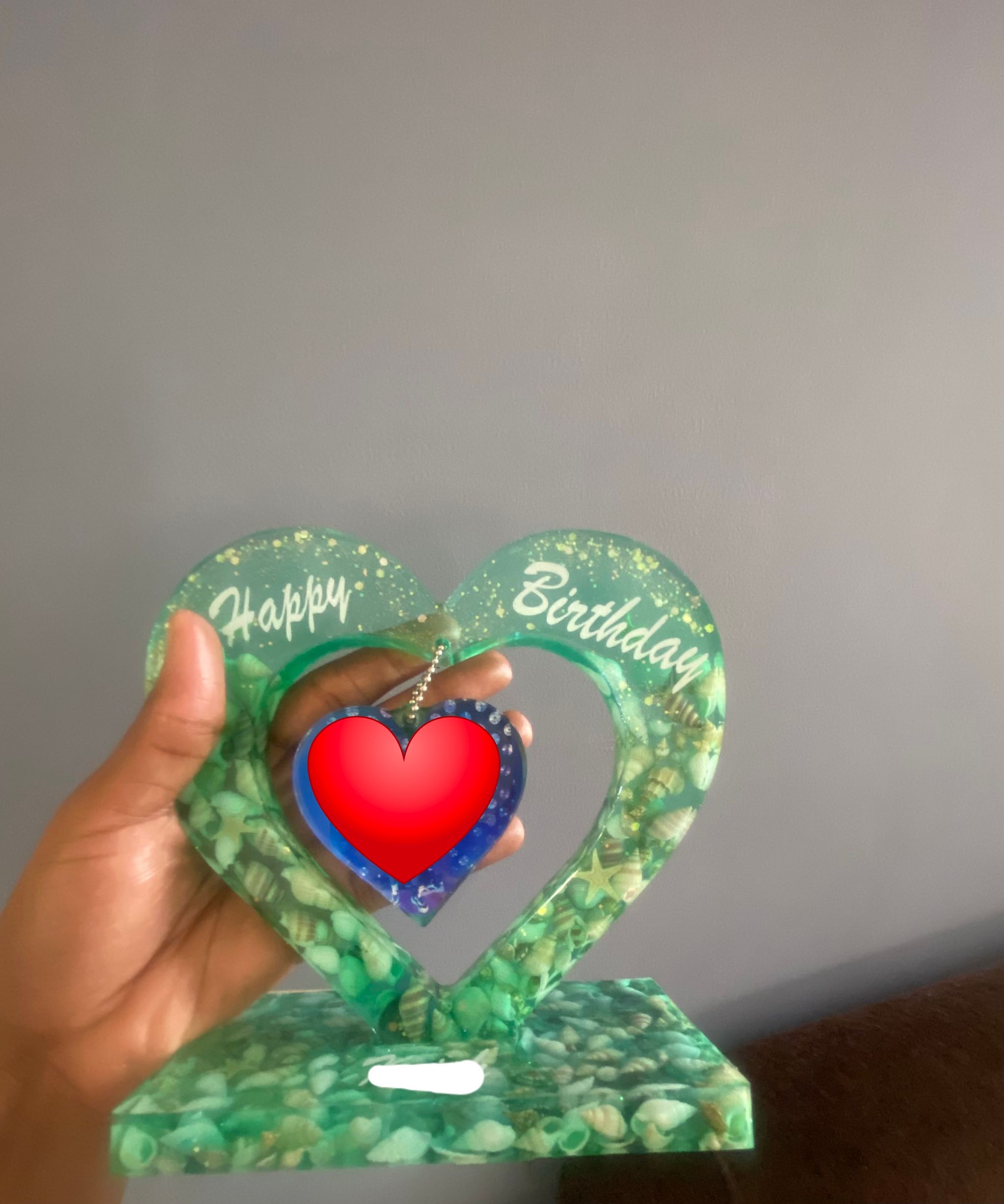 Heart Plaque with mini image _1