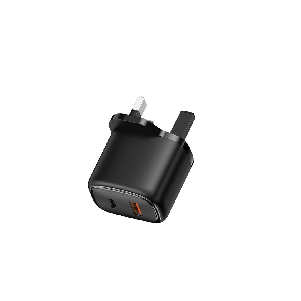 Porodo 20W + QC USB-A+C Charger UK _1