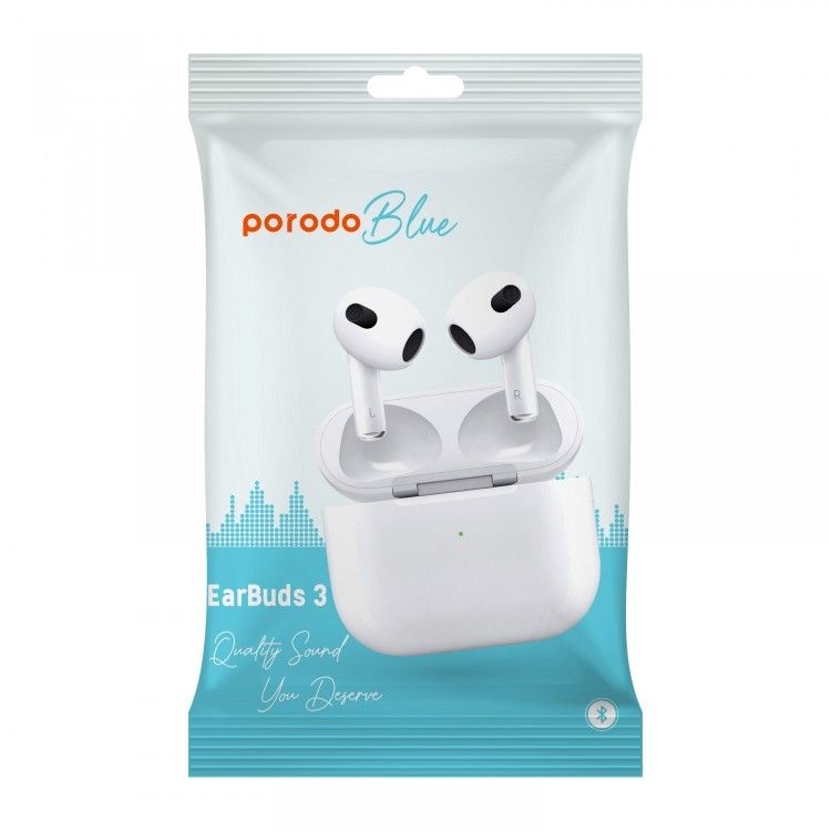 Porodo Blue Deep Bass Wireless Earbuds Pro 2 with Swipe Volume _2