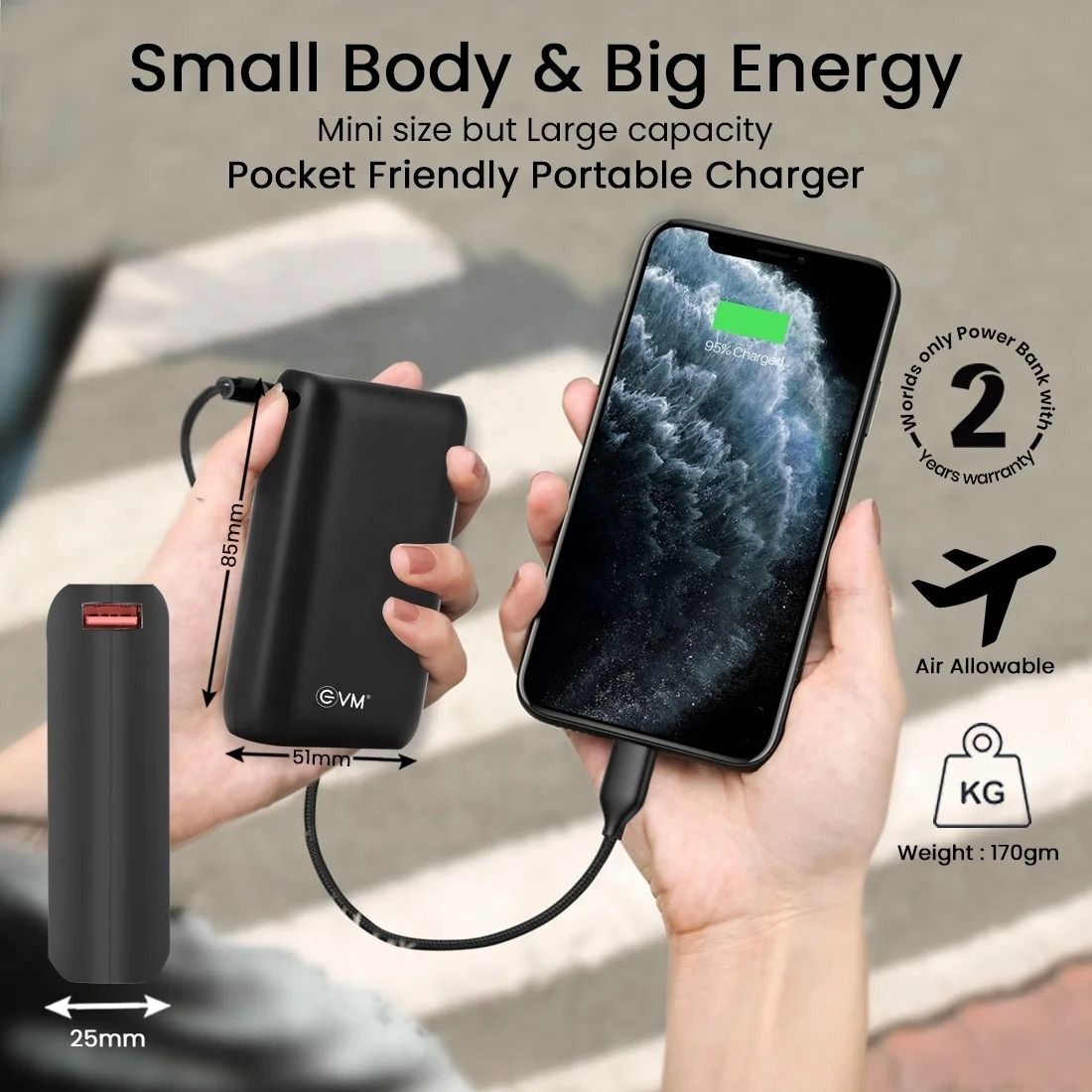 EVM EnFast+ PD22.5W 10000mAh  PowerBank_1