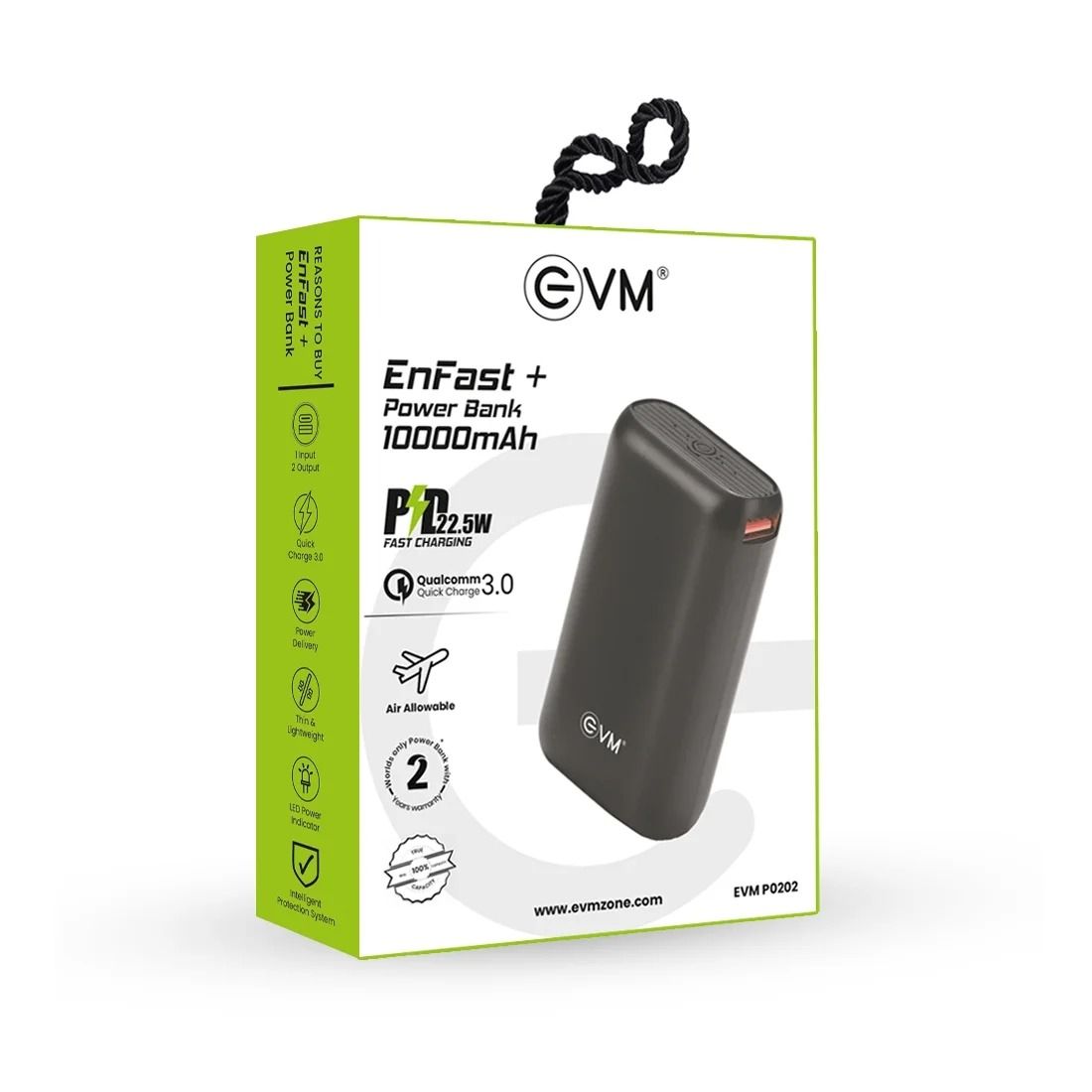 EVM EnFast+ PD22.5W 10000mAh  PowerBank_0