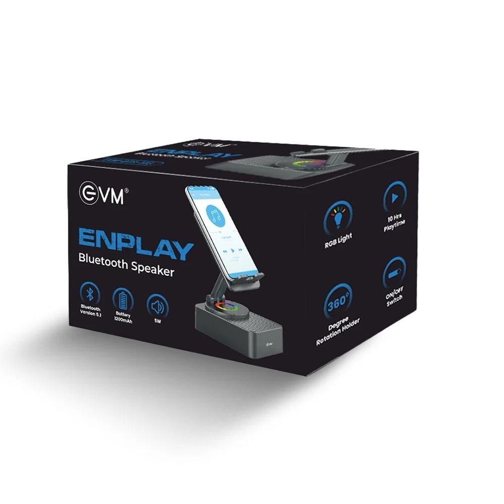 EVM EnPlay 5W Bluetooth Speaker With Stand (EVM-BTS-103)_2