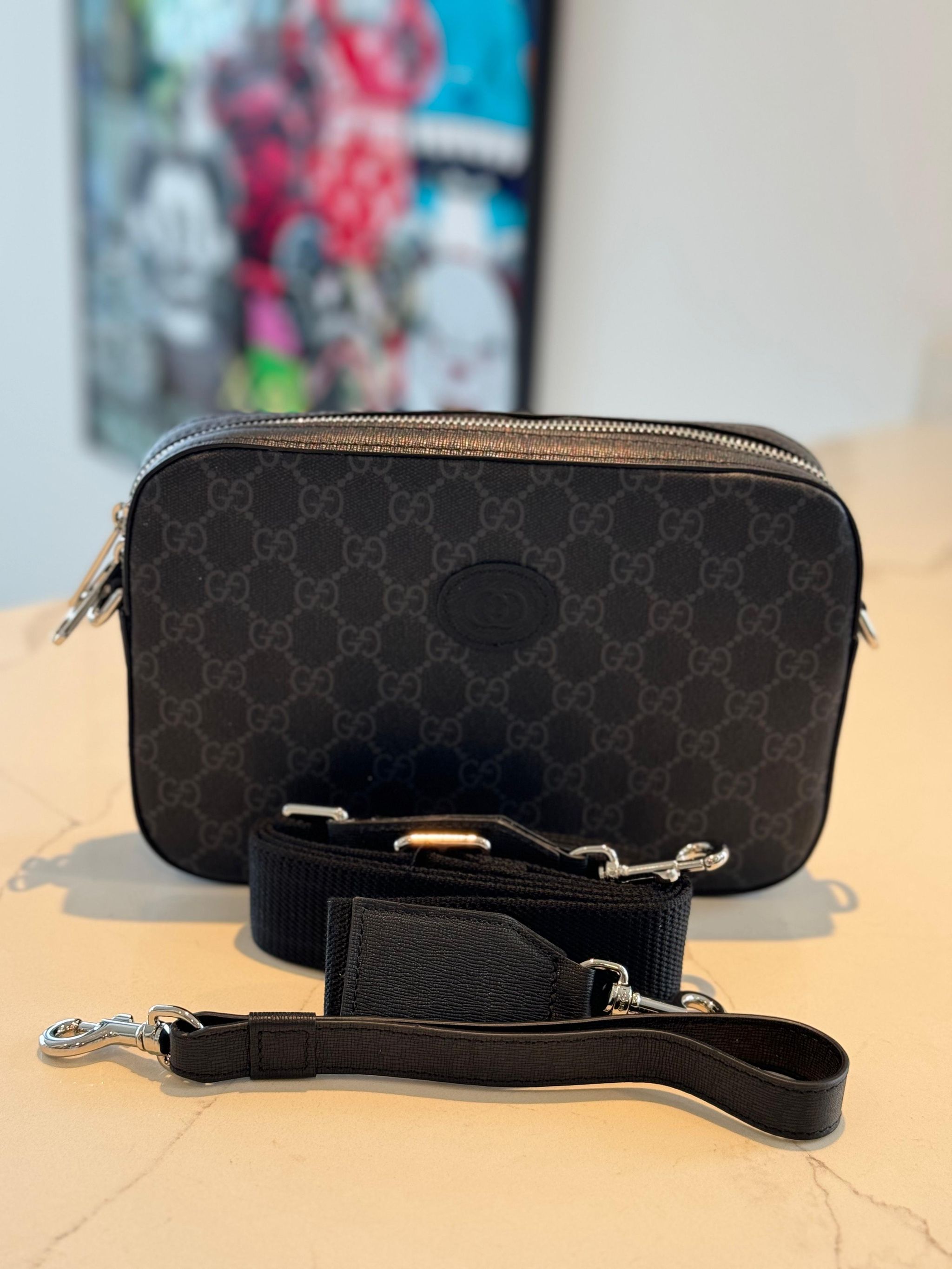 GUCCI Gg Supreme  Shoulder Bag _1