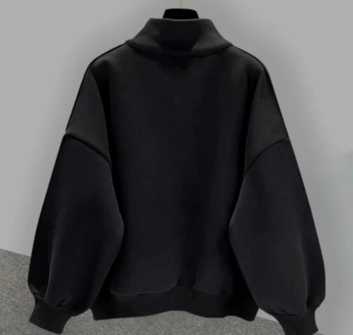 Korean type men solid sleeve sweatshirt _0