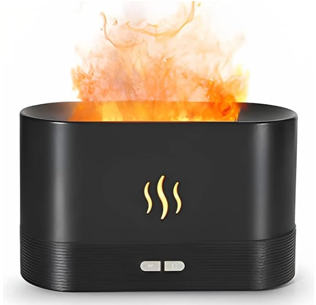 Flame Aromatherapy Humidifier/Essential Oil Diffuser _0