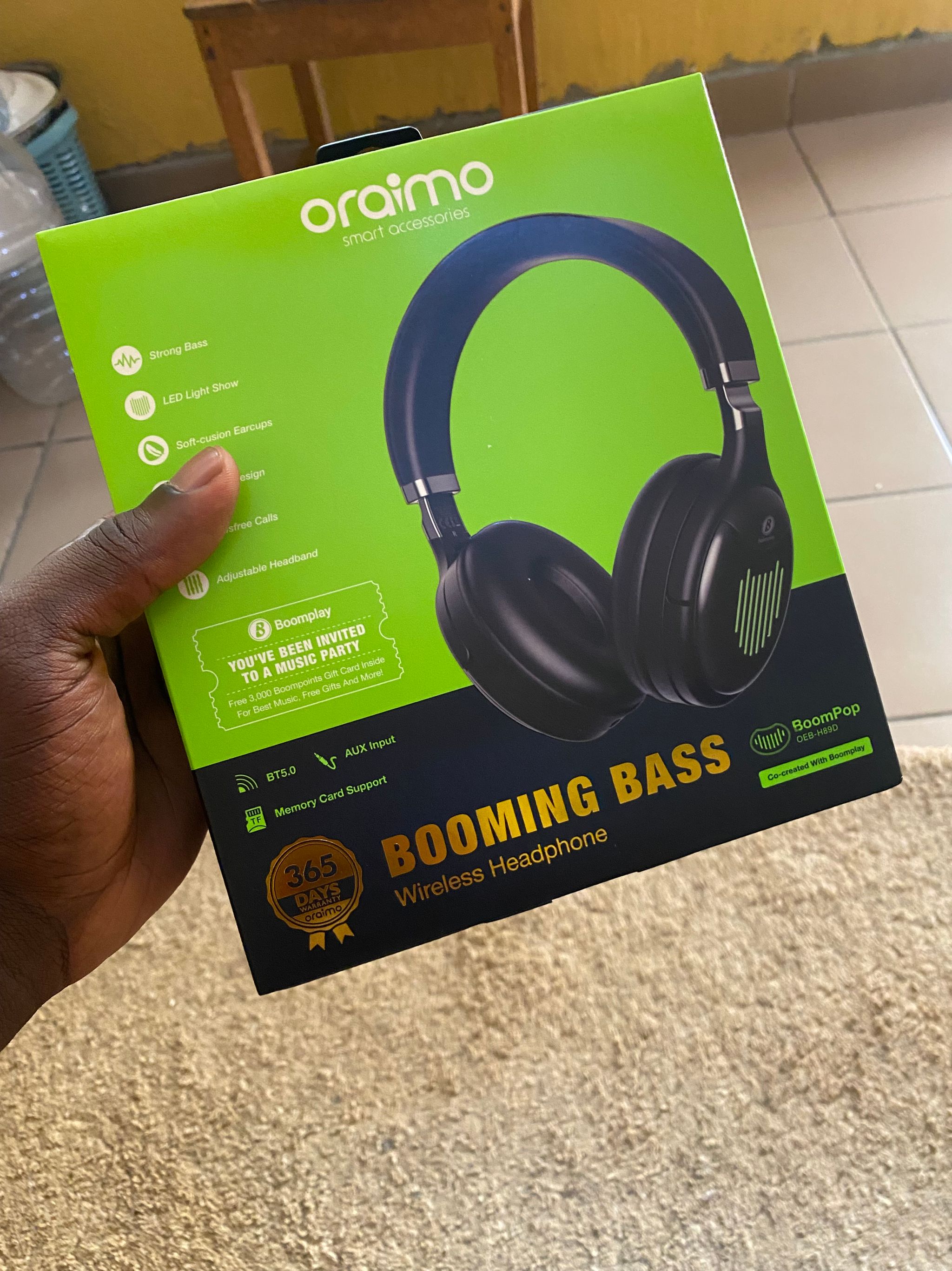 Oraimo casque Boomplay_2