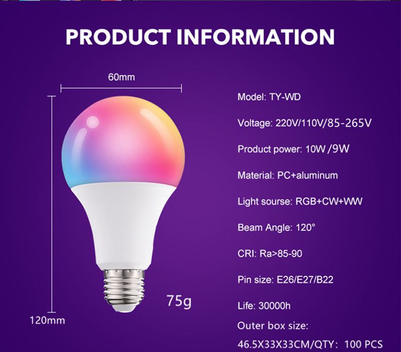 RGB Smart Bulb_8