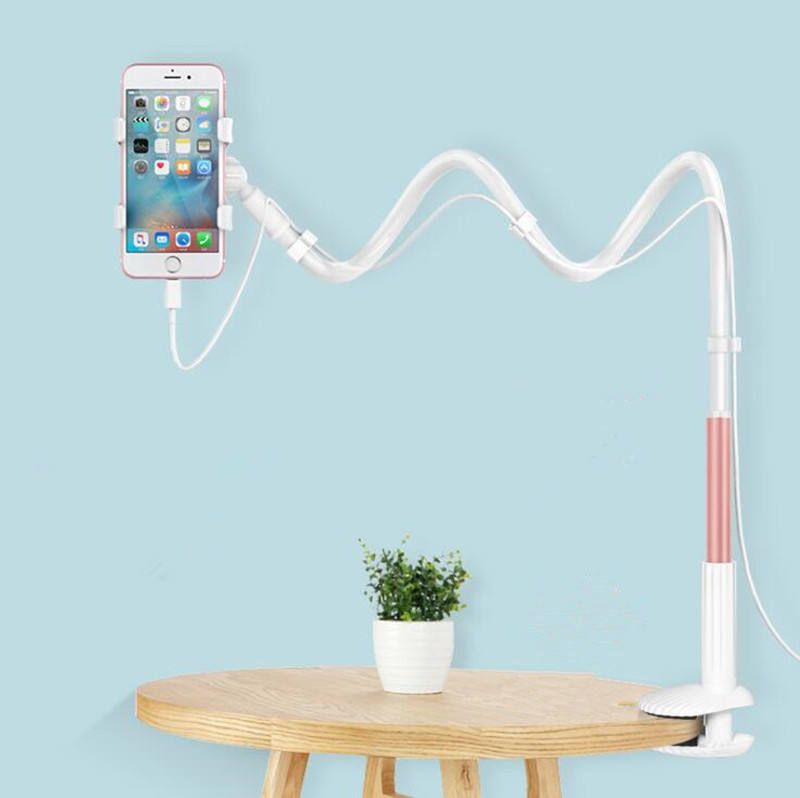 Long Arms Phone tablet Stand 360 Flexible Clamp _1