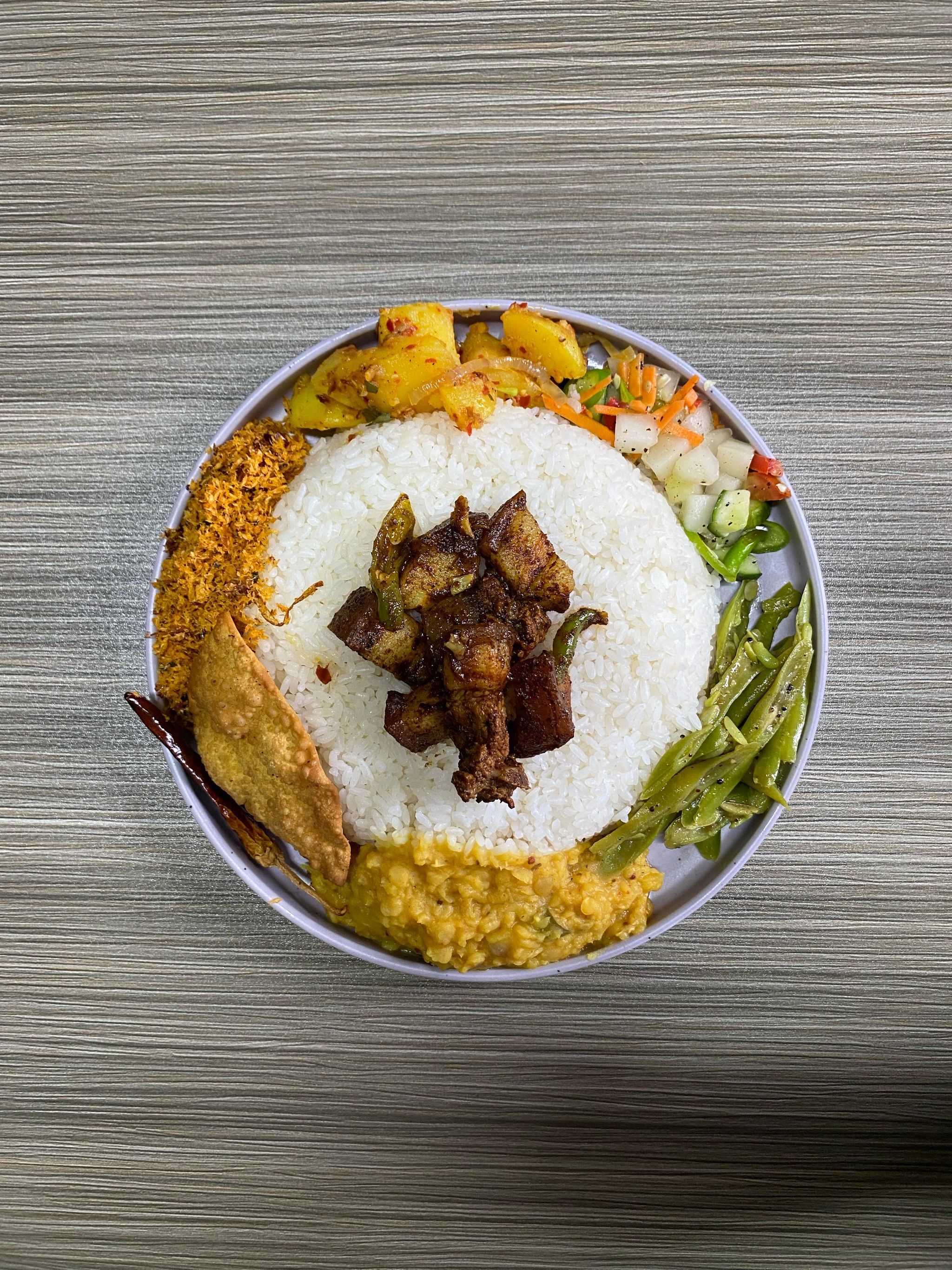 Pork Rice & Curry _0