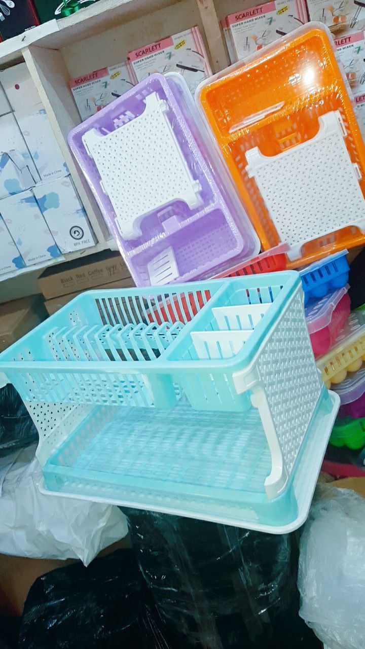 Double layer dish rack_0