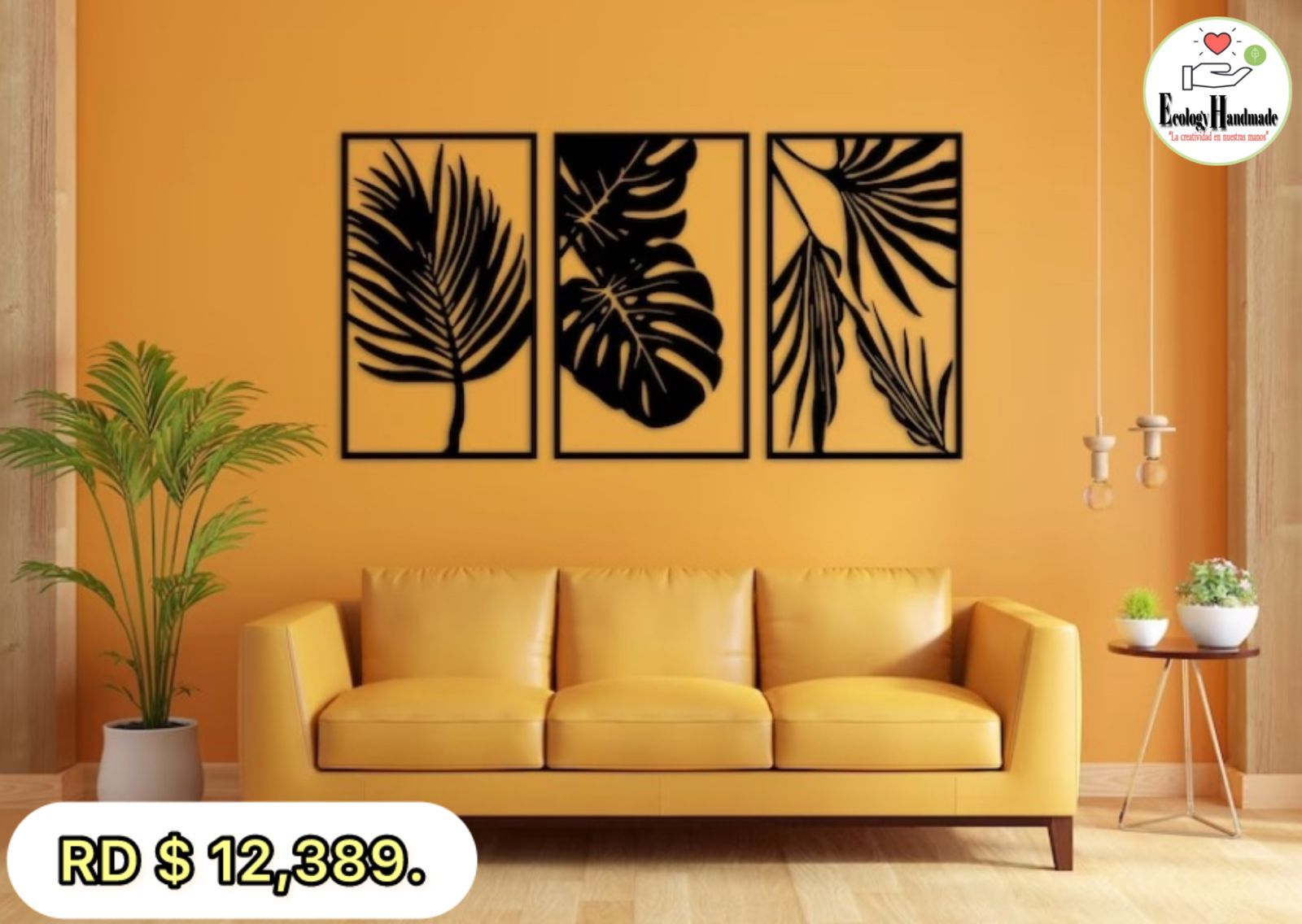 Trío Tropical” 🌴 35 x 22 pulgadas_0