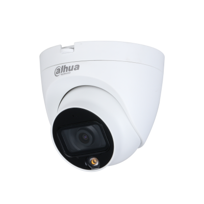 HAC-HDW1239TLQ-A-LED - DAHUA 2MP Full-color Starlight HDCVIQuick-to-install Eyeball Camera(Built-in mic)_0