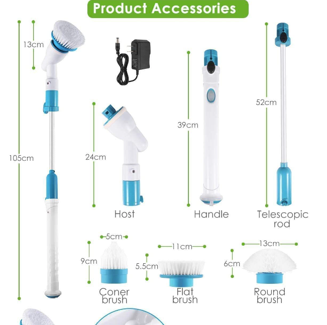 electric cleaning brush telescopic_6