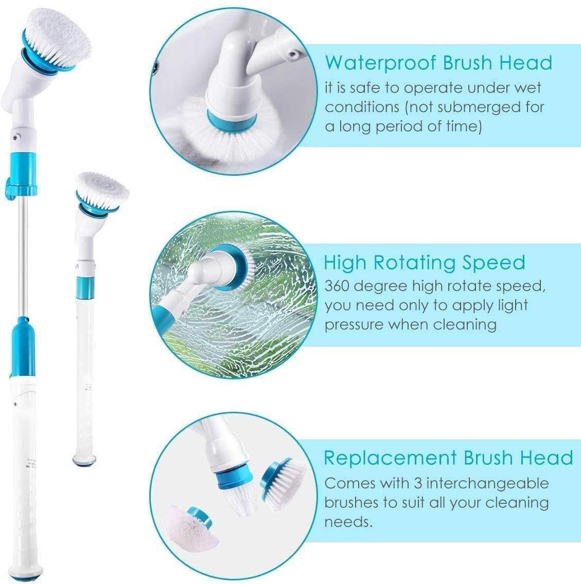 electric cleaning brush telescopic_3