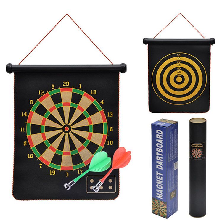 2 in 1 Magnetic & Felt Dartboard Toys_0