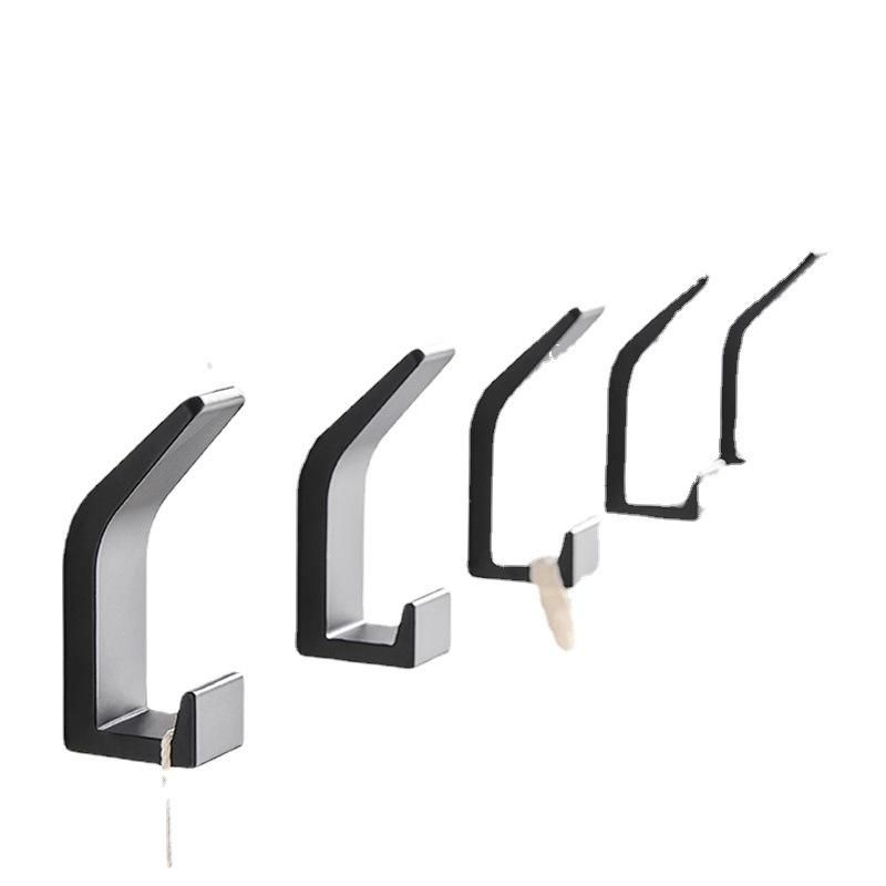 Adhesive Clothes Metal Snap Hook 5pcs_2