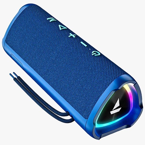 BoAt Stone 750 with up to 12 HRS Playtime, LEDs & TWS Feature 12 W Bluetooth Speaker  (Marine Blue)_0