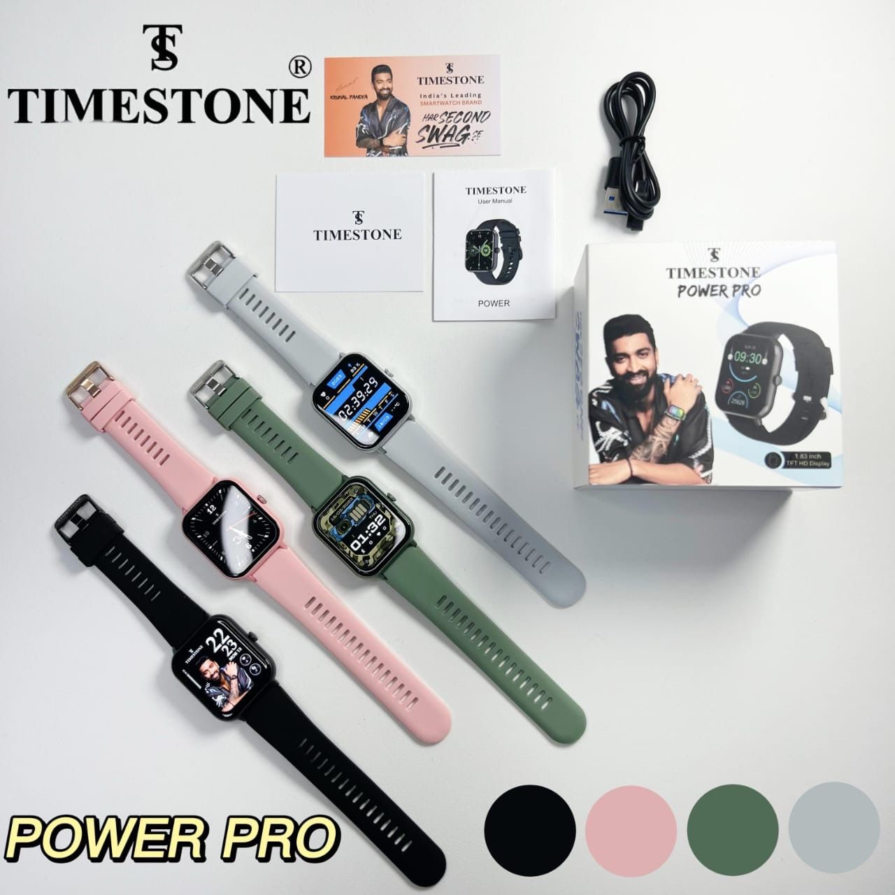 TimeStone Power Pro Series (6 Month Warranty) Smart Watch _0