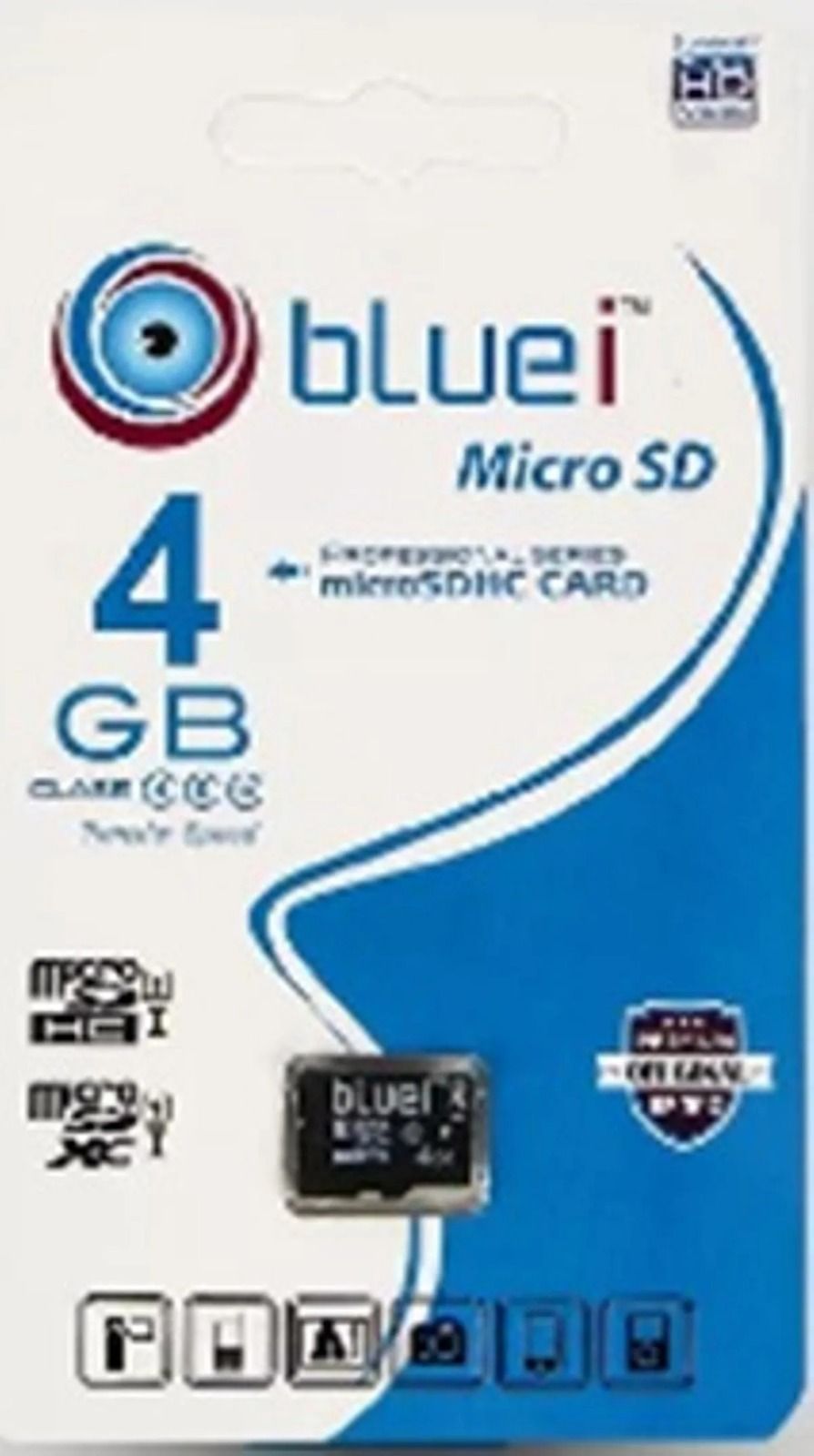 Bluei 4 GB Memory Card (With 6 + 3 Months Warranty)_1