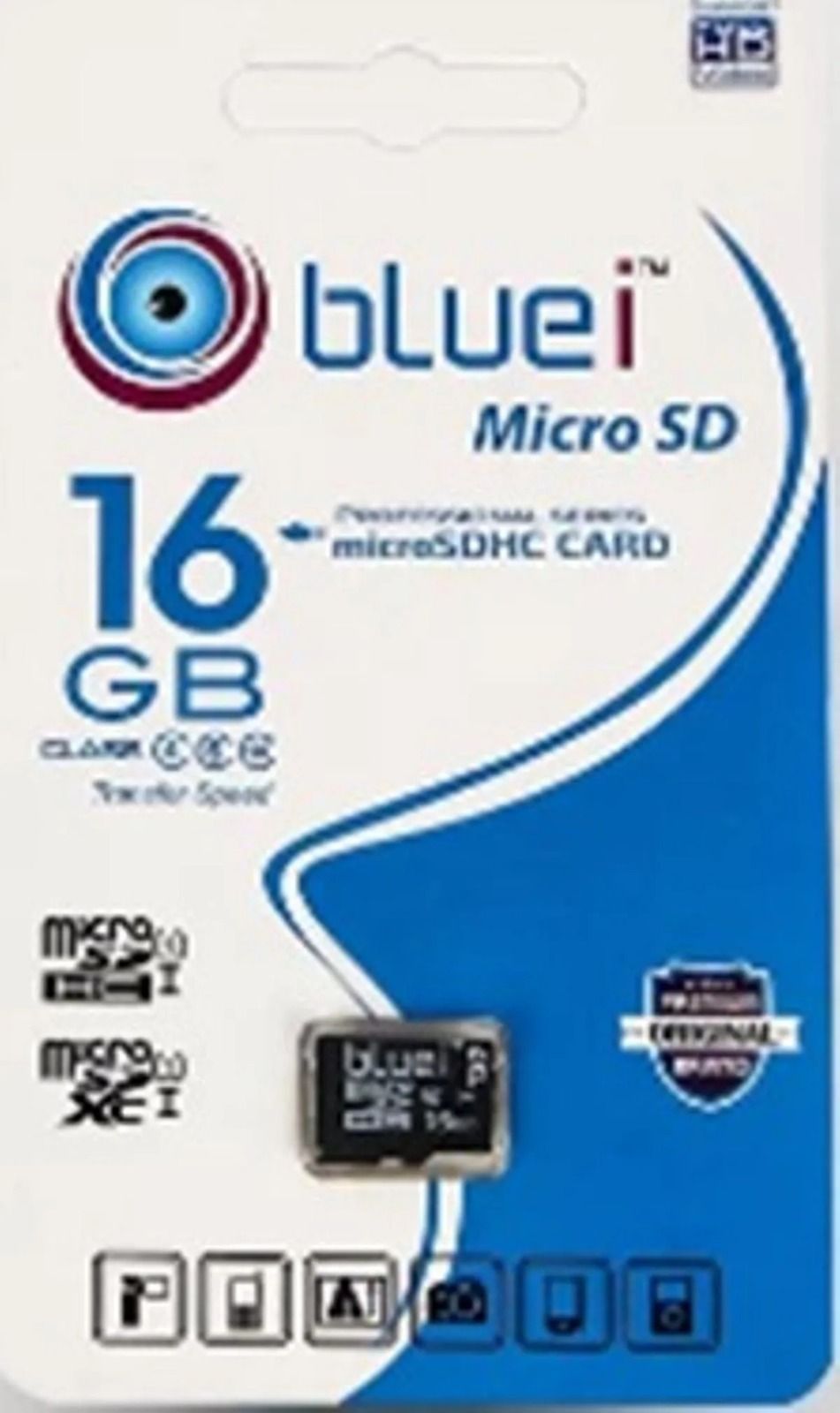 Bluei 16 GB Memory Card (With 6 + 3 Months Warranty)_1