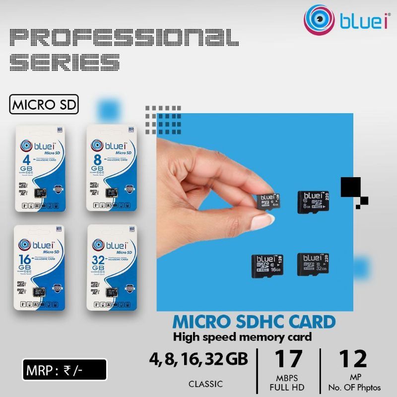 Bluei 32 GB Memory Card (With 6 + 3 Months Warranty)_1