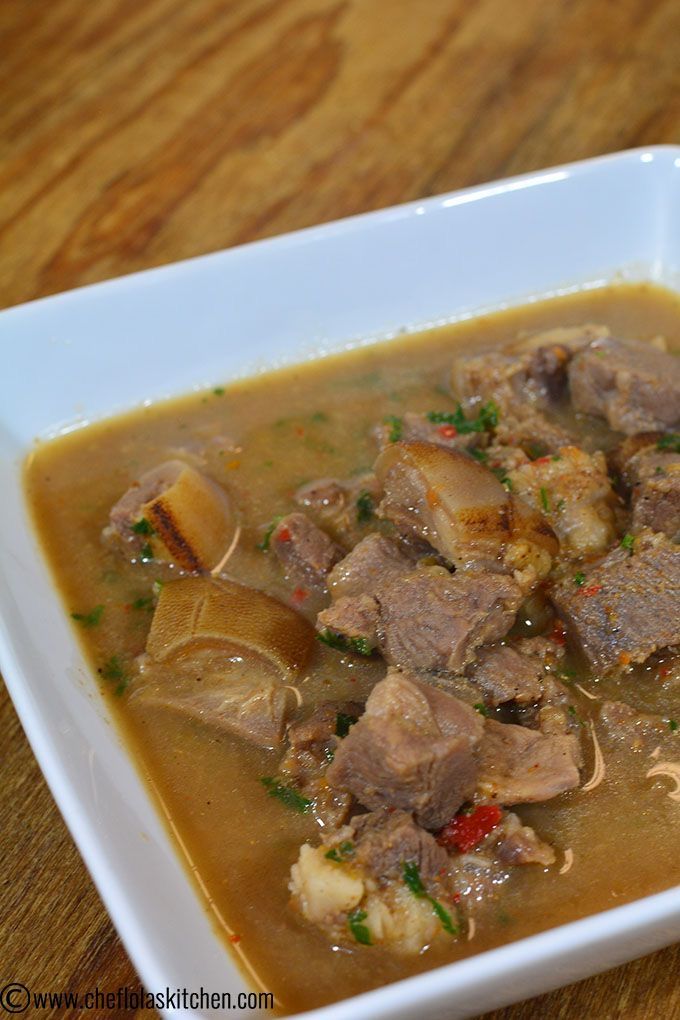 Goat & beef pepper Soup _3