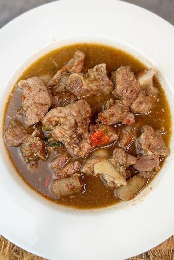 Goat & beef pepper Soup _1